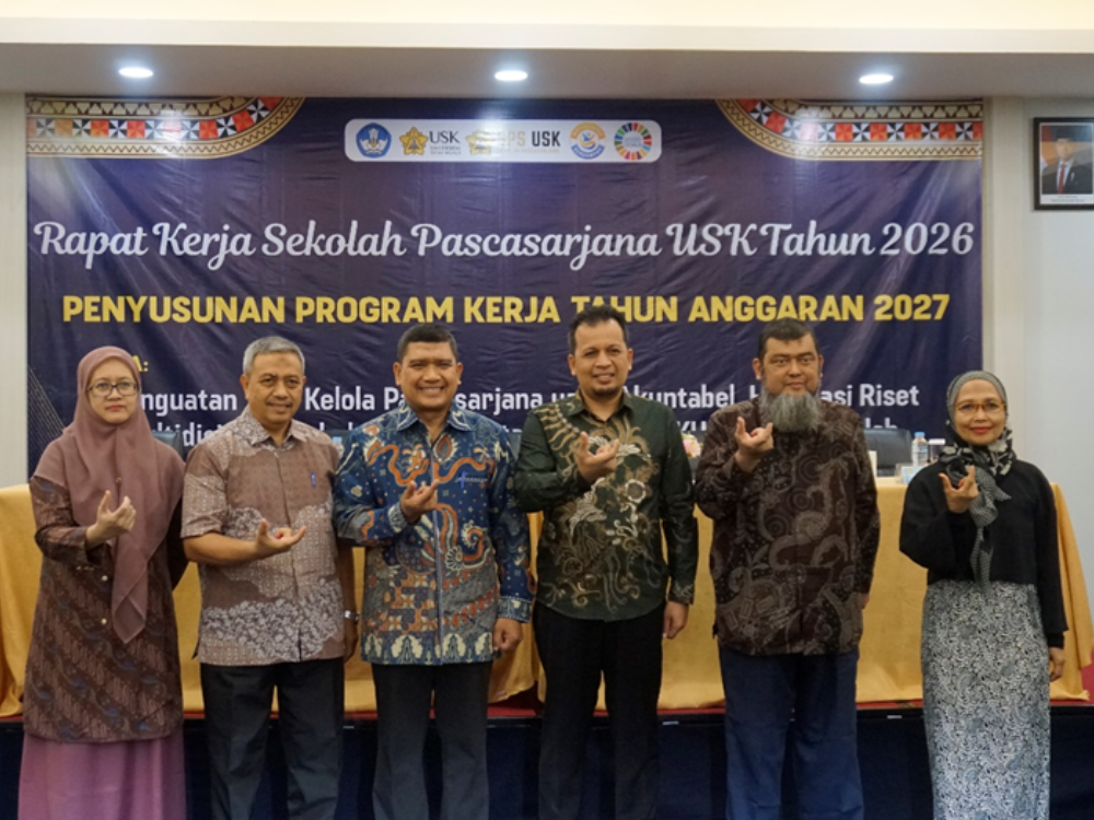 Raker SPs USK 2026 Fokuskan Penyusunan Program Kerja 2027 dan Penguatan Reputasi Global