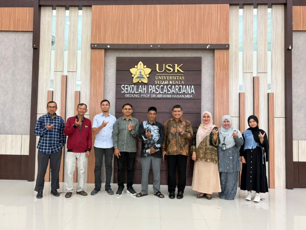 SPs USK Terima Kunjungan Keuchik Neuheun, Bahas Pengelolaan Lingkungan dan Potensi Kolaborasi Gampong