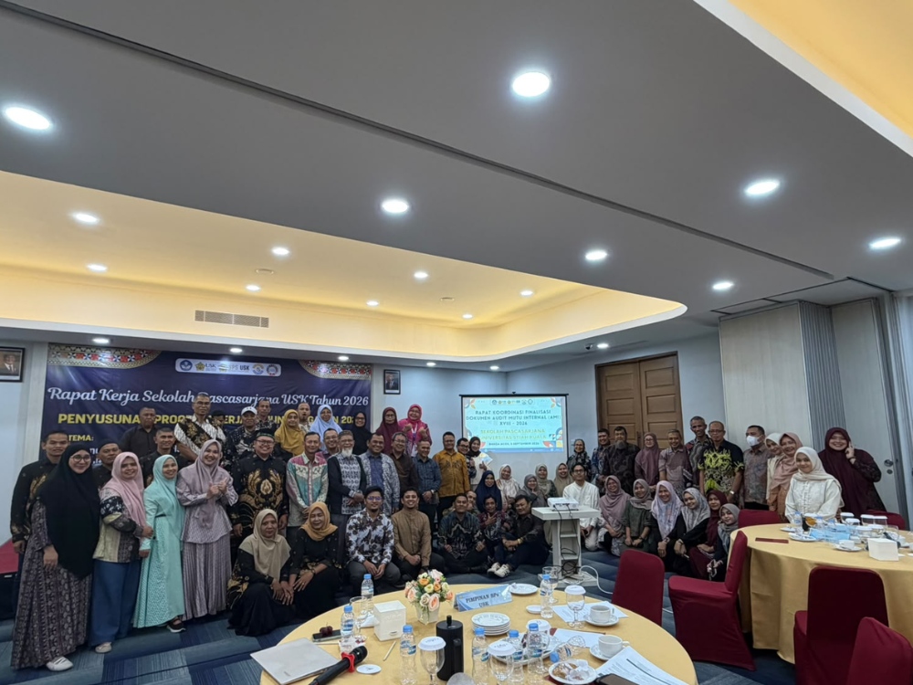 SPs USK Gelar Rapat Koordinasi dan Finalisasi Dokumen Audit Mutu Internal XVIII Tahun 2026