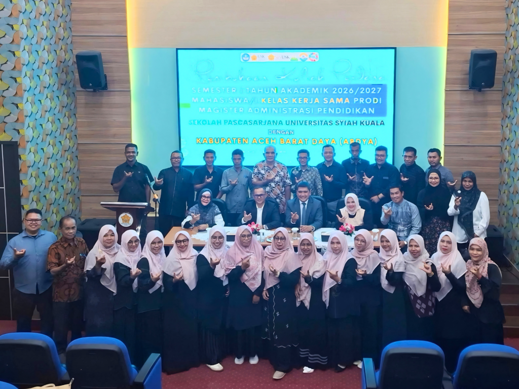 Pembukaan Kuliah Perdana Mahasiswa Kelas Kerja Sama MAP SPs USK dengan Kabupaten Aceh Barat Daya